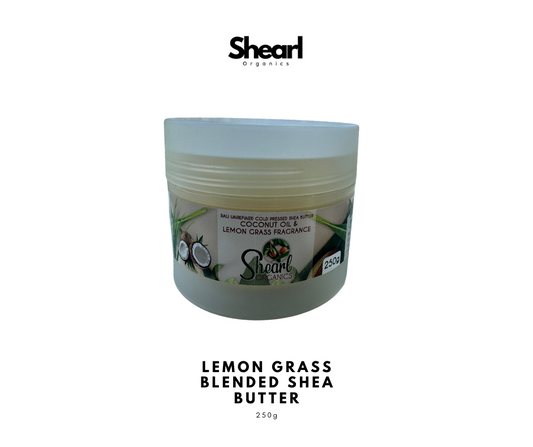 Blended Shea Butter (Coconut Oil and Lemon Grass)